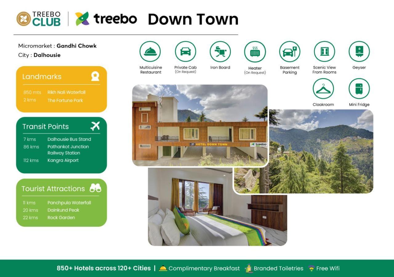 Treebo Down Town, Dalhousie Hotel Exterior foto